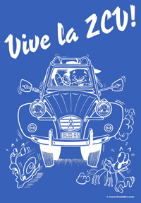 "VIVE LA 2CV!" T-Shirt
